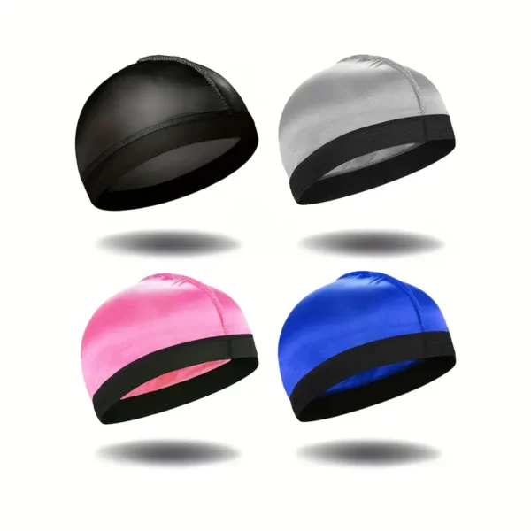 Gorro de compresión de seda para ondas - 4 unidades - Image 2
