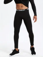 Pantalón de compresión sólido para hombres