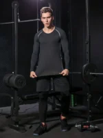Conjunto deportivo de secado rápido para hombres - 3 piezas - Imagen 3