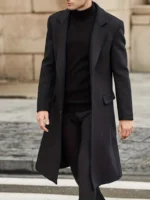 Sofisticado abrigo retro elegante