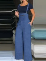 Jumpsuit de pierna ancha