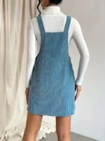 Vestido overall de tirantes - Imagen 2