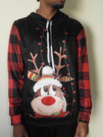 Sudadera de reno. Serie navideña