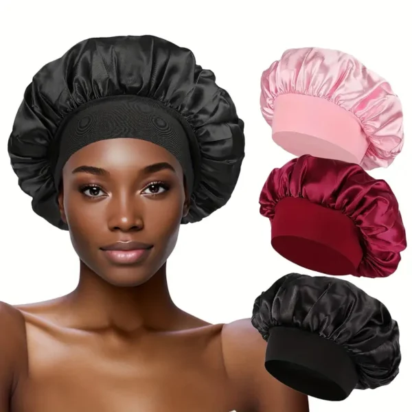 Gorro de satén para dormir