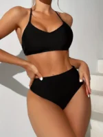 Bikini de dos piezas con atado cruzado en la espalda - Imagen 2