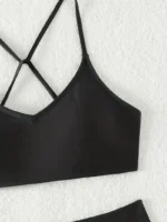 Bikini de dos piezas con atado cruzado en la espalda - Imagen 8