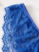 Conjunto de lencería de encaje floral - Imagen 7