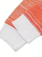 Cárdigan de manga larga y bloques de color - Imagen 5