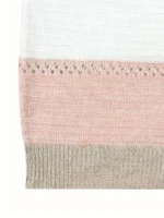 Cárdigan de manga larga y bloques de color - Imagen 10