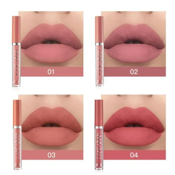 Set de 6 piezas de labiales impermeables de larga duración - Image 6