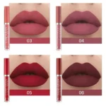 Set de 6 piezas de labiales impermeables de larga duración - Imagen 8