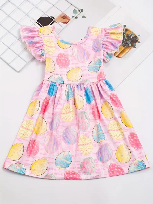 Vestido de manga con volantes - Image 4