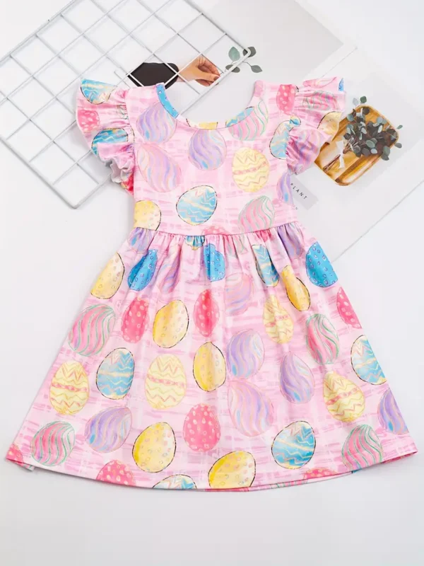 Vestido de manga con volantes - Image 5
