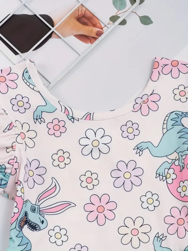 Vestido de manga con volantes - Image 7