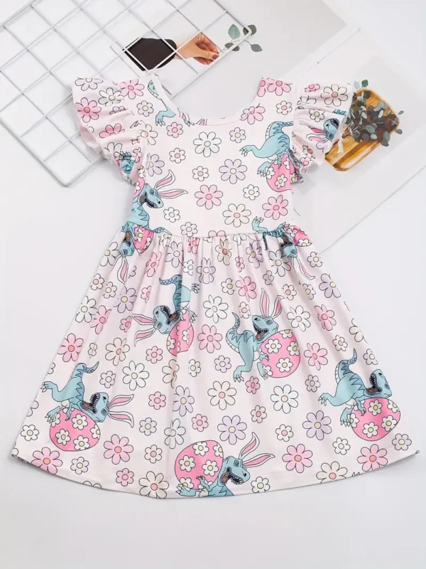Vestido de manga con volantes - Image 10