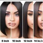 Peluca de cabello humano lista para usar