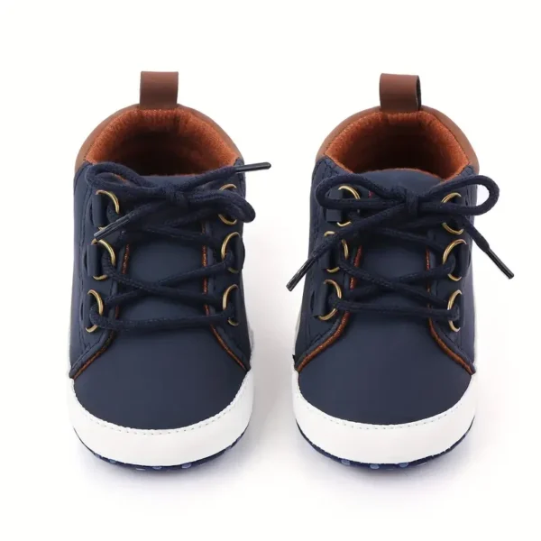 Zapatillas altas para niños con suela suave antideslizante
