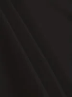 Vestido elegante sin mangas con escote de llave y collar de cadena - Imagen 4