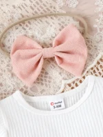 Conjunto de ropa de bebé niña de Patpat - 3 piezas - Imagen 5