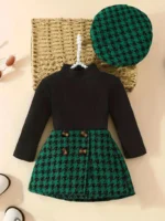 Conjunto de ropa para niñas pequeñas de 3 piezas