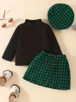 Conjunto de ropa para niñas pequeñas de 3 piezas - Imagen 3