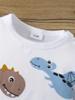 Conjunto con estampado de dinosaurios - 3 piezas - Imagen 3