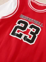 Mameluco para bebé estilo baloncesto - Imagen 3