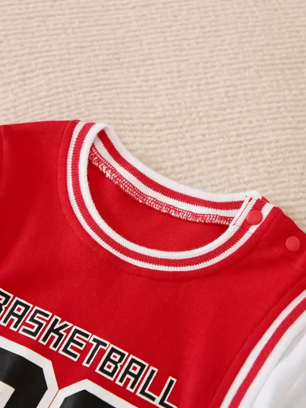 Mameluco para bebé estilo baloncesto - Image 5