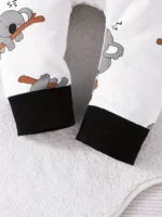 Conjunto de body de manga larga de algodón para bebé - Imagen 5