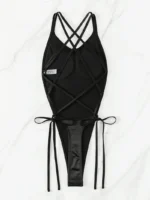 Traje de baño entero de espalda descubierta - Imagen 4