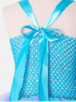 Vestido de malla de sirena y diadema - Imagen 3