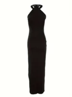 Vestido halter sin mangas - Imagen 2