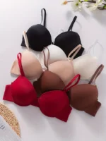 Sujetador push up sólido - Imagen 3