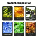 Tiras de limpieza profunda para puntos negros y acné - 10 piezas - Imagen 3