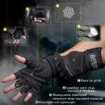 Guantes deportivos con protección para la muñeca y la palma - Imagen 4