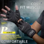 Guantes deportivos con protección para la muñeca y la palma - Imagen 5