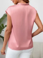 Blusa con lazo en el cuello - Imagen 2