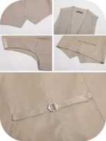 Conjunto de traje de tres piezas para hombre - Imagen 3