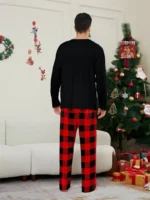 Pijama navideña de cuadros - Imagen 2