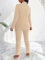 Conjunto de traje elegante para mujer - Imagen 9