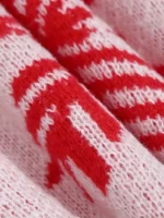 Suéter navideño con estampado de copos de nieve - Imagen 5