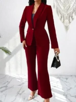 Conjunto afelpado de dos piezas