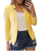 Blazer slim fit moderno y elegante