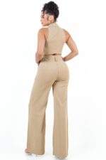 Conjunto de 2 piezas de chaleco y pantalón - Imagen 3