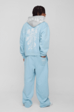 Conjunto deportivo holgado de corte cuadrado con estampado official - Imagen 2