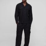 Conjunto de camisa y pantalón de lino