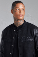 Chaqueta bomber de melton en tonos neutros de edición limitada - Imagen 3