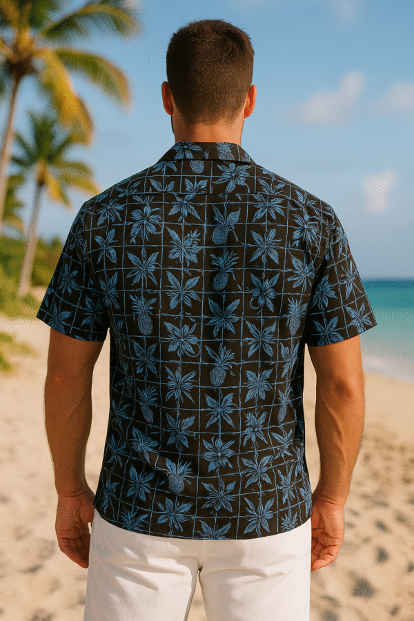 Camisa hawaiana tipo Aloha con estampado - Image 3