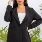 Blazer casual fit relaxed