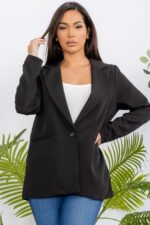 Blazer casual fit relaxed